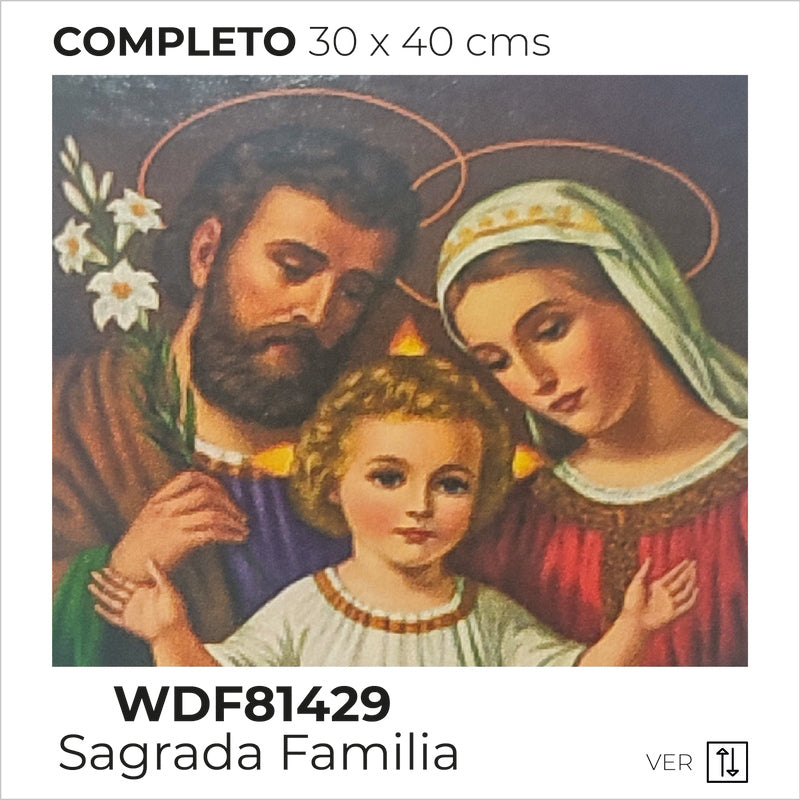 Kit Dibujo Diamante 81429 Sagrada Familia