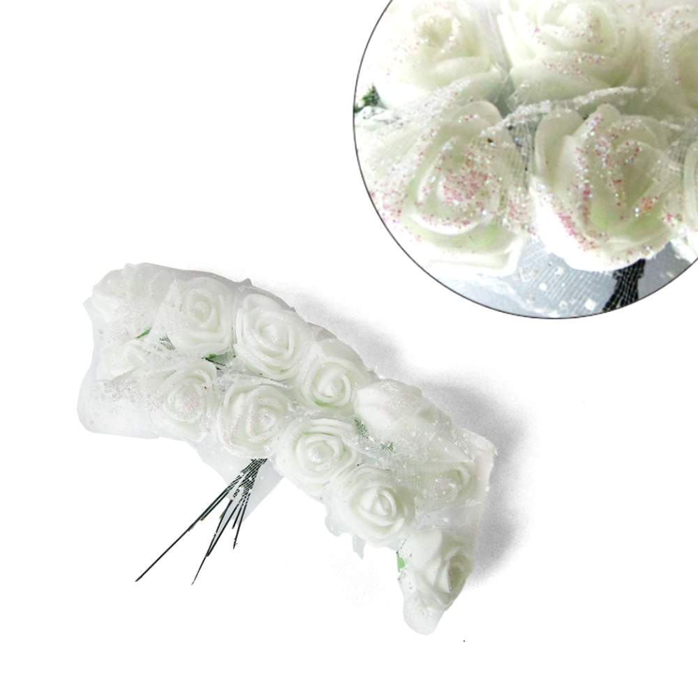 Flor Foamy Decorada