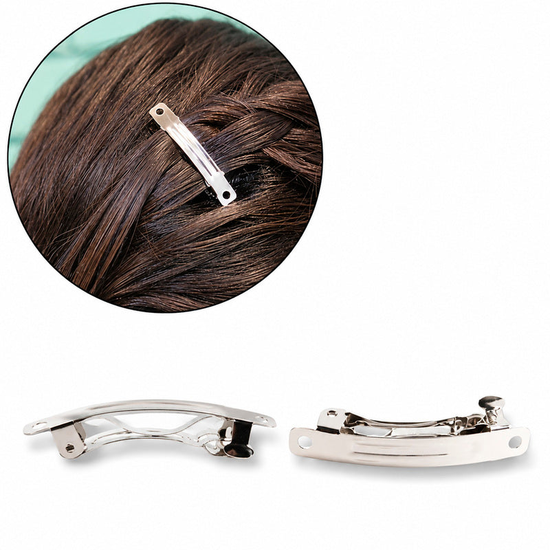 Clip Metalico Automatico Para Cabello