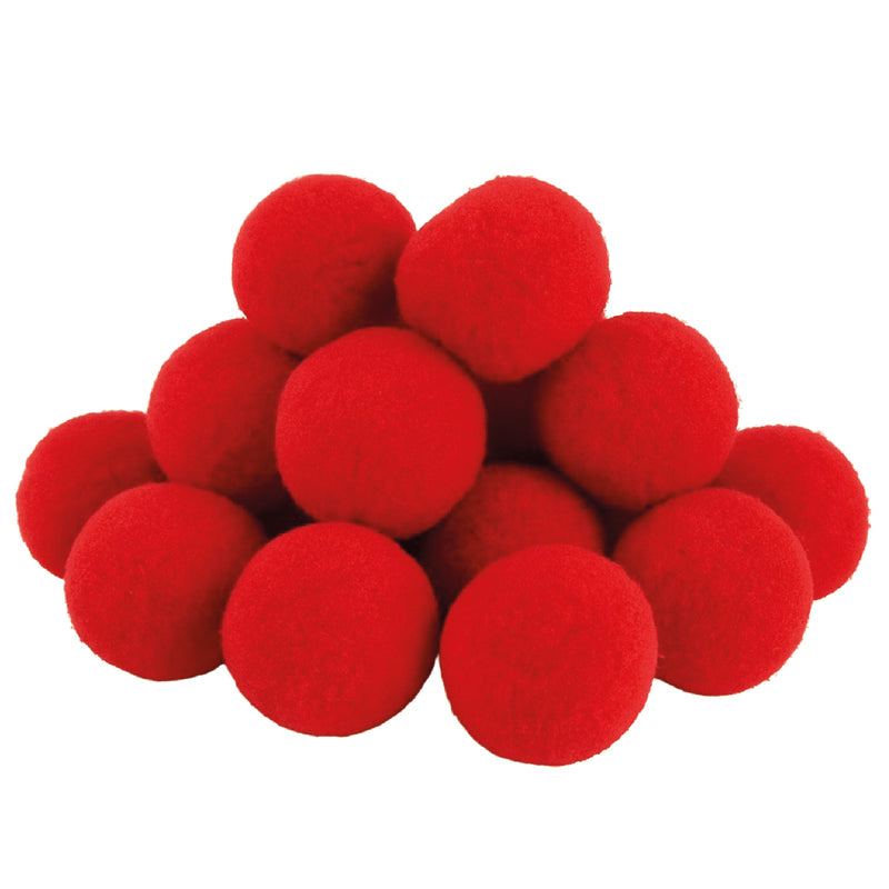 Pompones Unicolor 2.5