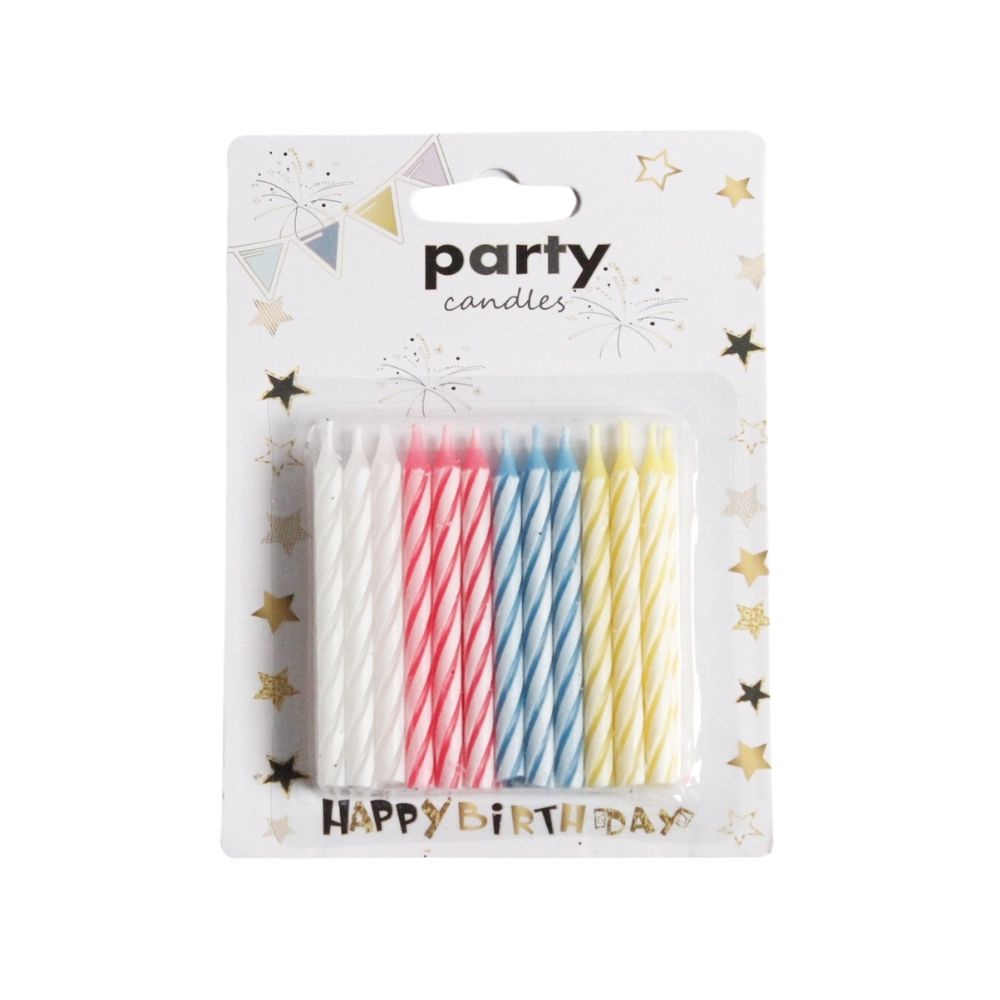 Velas En Cera Para Cumpleaños C112
