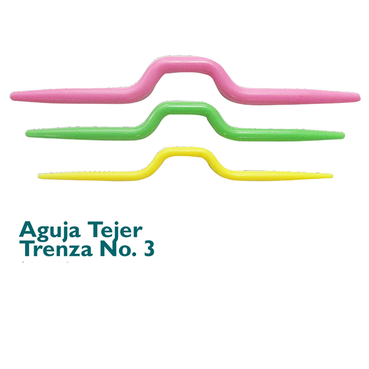 Aguja Tejer Trenza Puente No.3