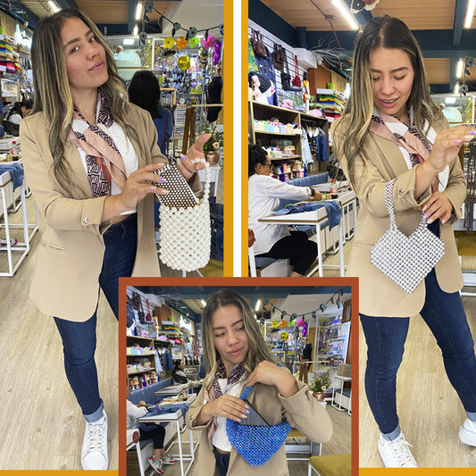 EL TEJIDO CON PERLAS, NO HA DESAPARECIDO. CREA TUS PROPIOS ACCESORIOS CON ESTA TÉCNICA