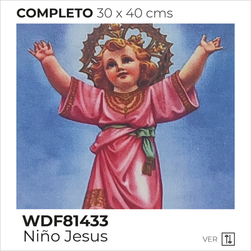 Kit Dibujo Diamante 81433 Niño Jesus