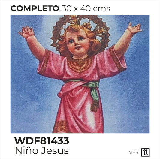 Kit Dibujo Diamante 81433 Niño Jesus