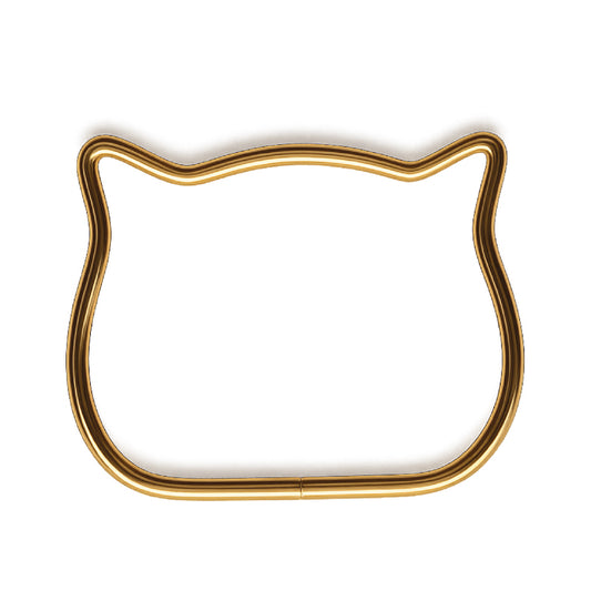Asas para Bolso Metálicas Gato