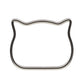 Asas para Bolso Metálicas Gato