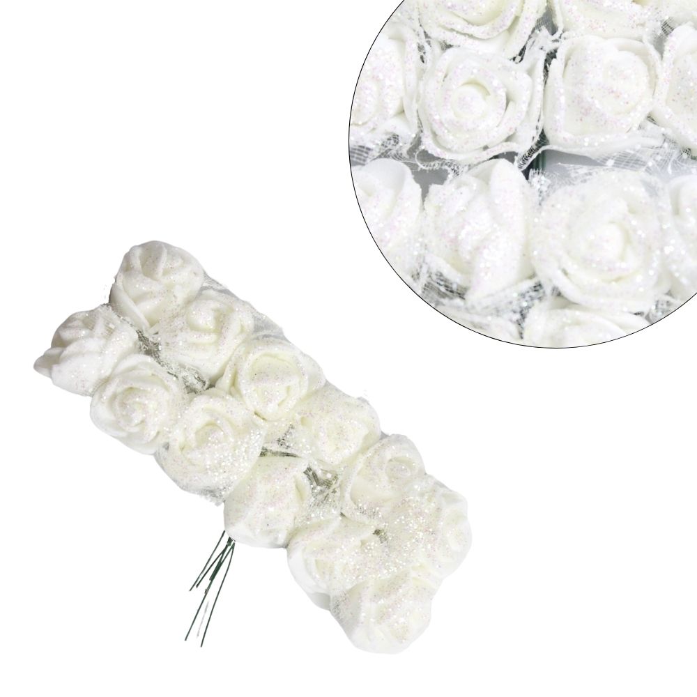 Flor Foamy Decorada