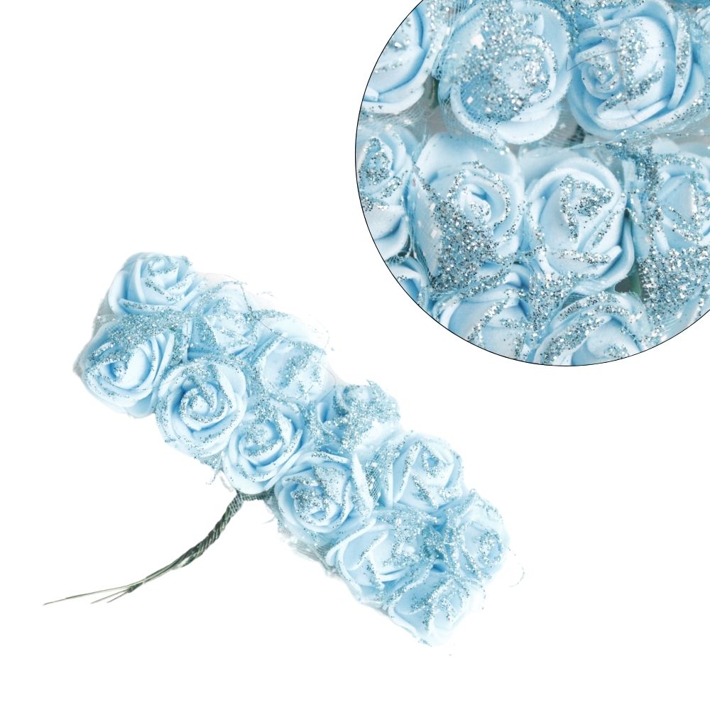 Flor Foamy Decorada