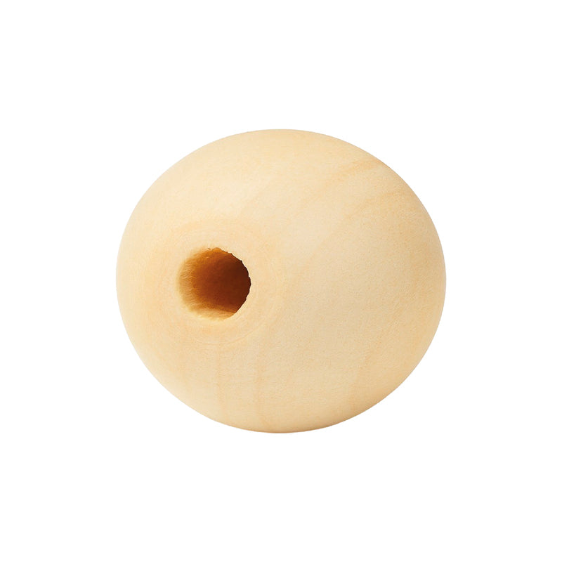 Bolas Madera 25mm Color Natural