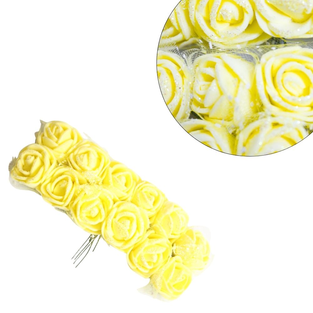 Flor Foamy Decorada