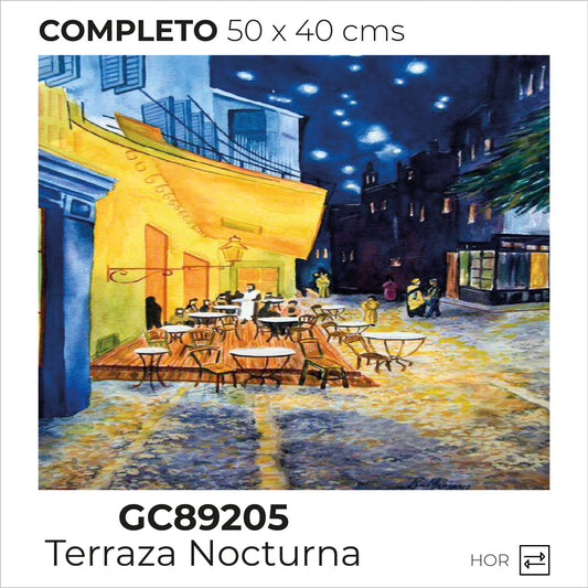 Kit Punto Diamantes Terraza Nocturna