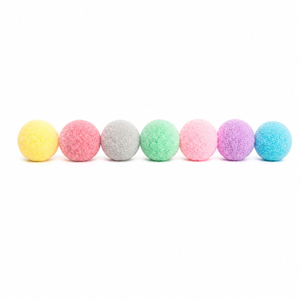 Bola Pompom 1.5Cm Pastel Acrílico