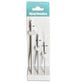 Set de 3 Agujas laneras metálicas