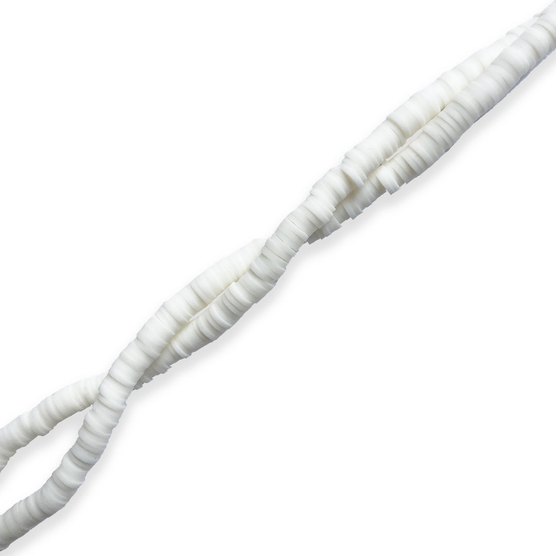 Fimo Disco de 6 mm  Blanco
