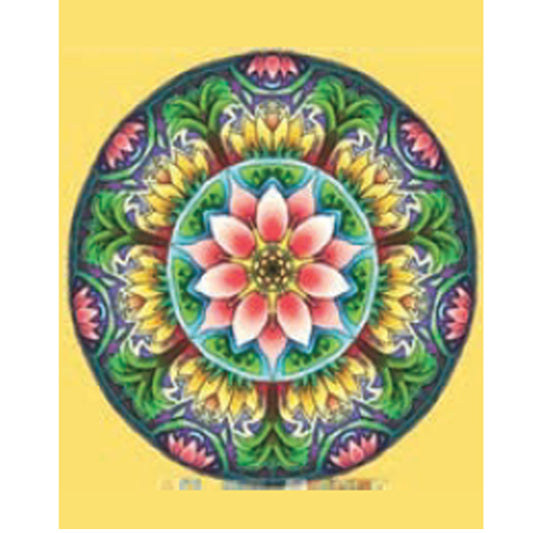 Kit Punto de Cruz Diamante Mandala 08