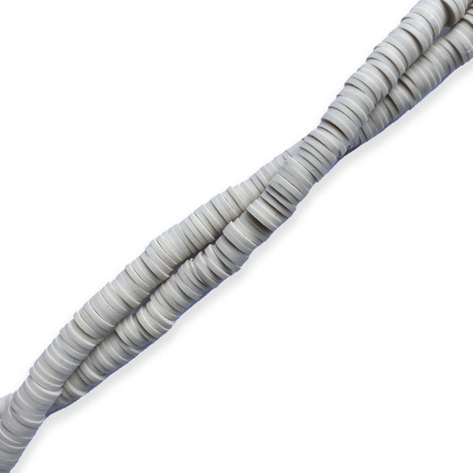 Fimo Disco de 6 mm  Gris