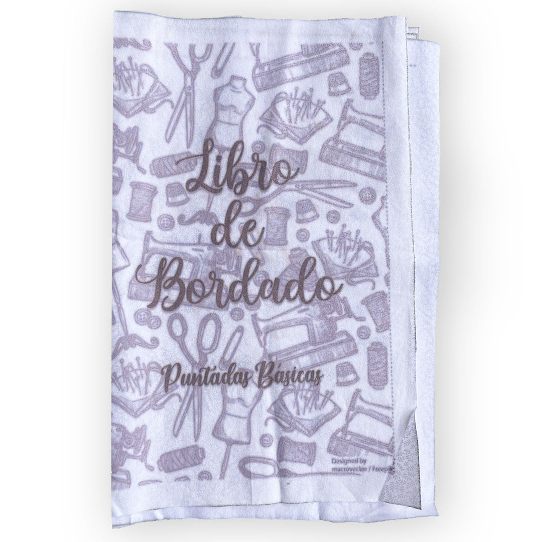 Libro de Bordado, puntadas básicas