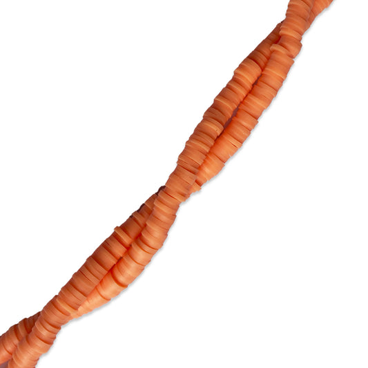 Material para bisutería. Filo Naranja 