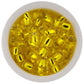 Chaquira Checa Amarillo Brillante
