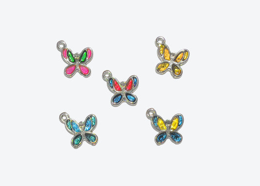 Mariposa Colores Niquel