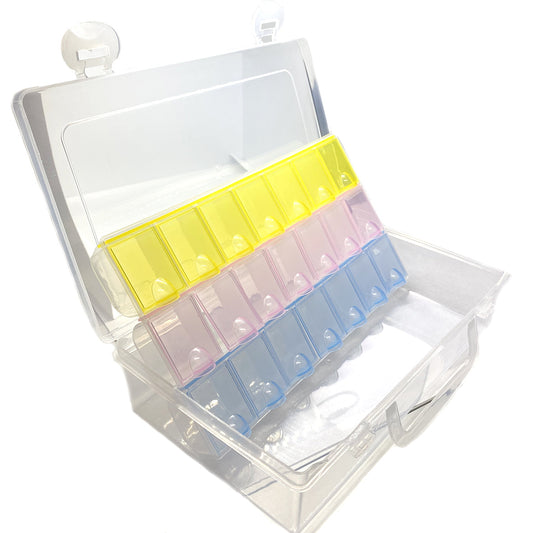 Organizador plástico 3 colores