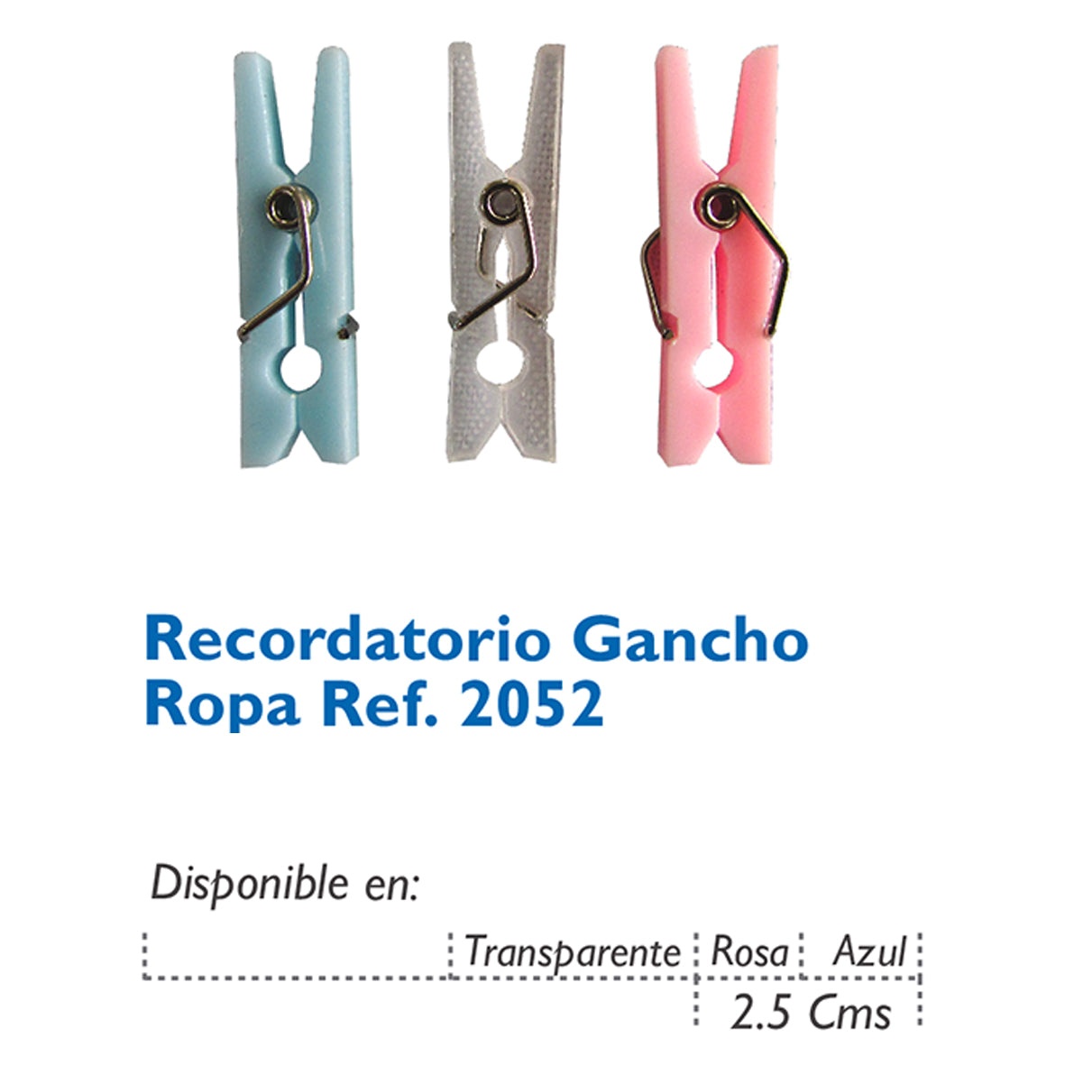 Recordatorio Gancho Ropa