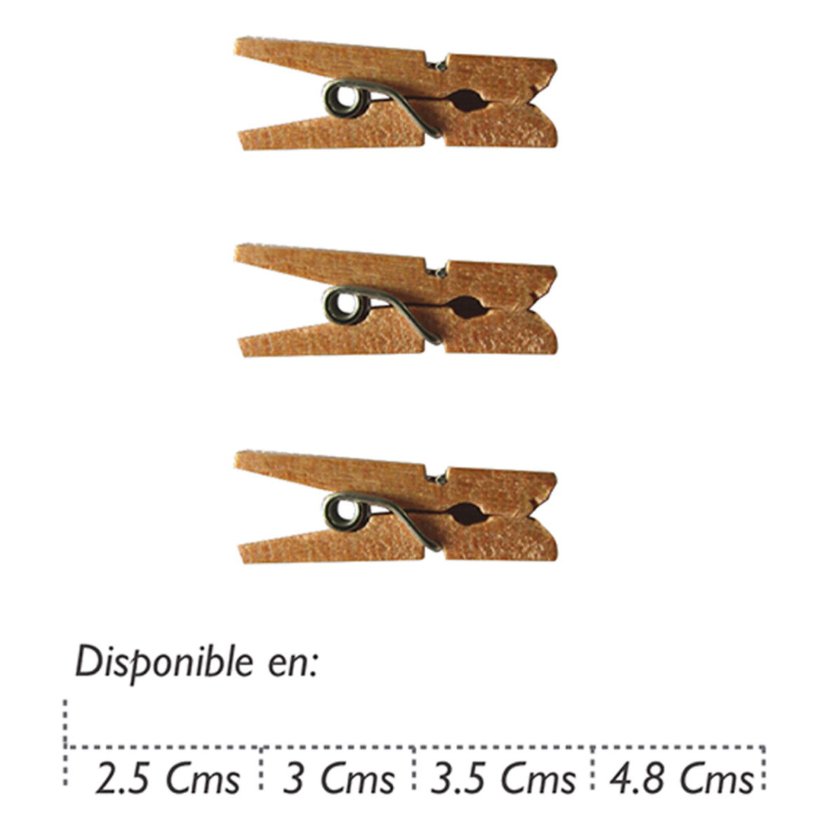Gancho Madera Natural