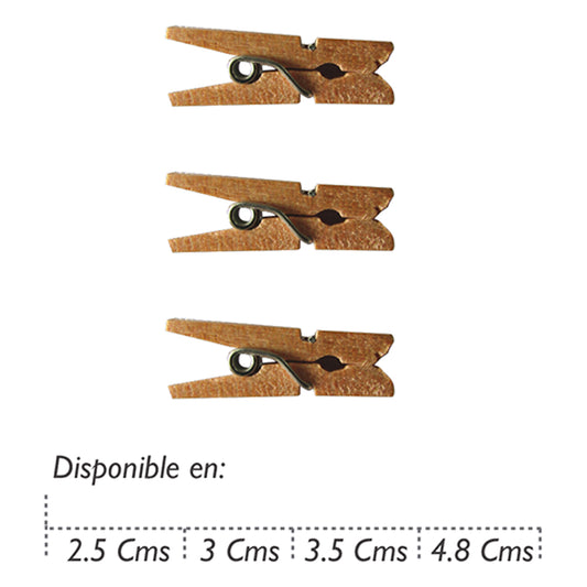 Gancho Madera Natural